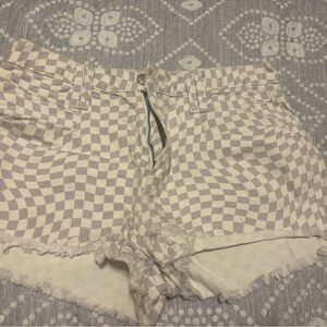 Checkered Women's Shorts